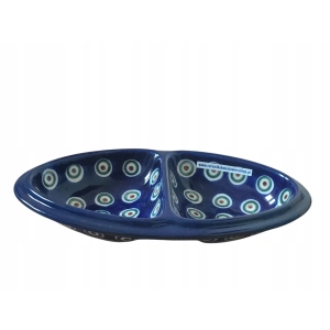 Półmisek dzielony 481 22,5cm CERAMIKA BOLESŁAWIEC 56