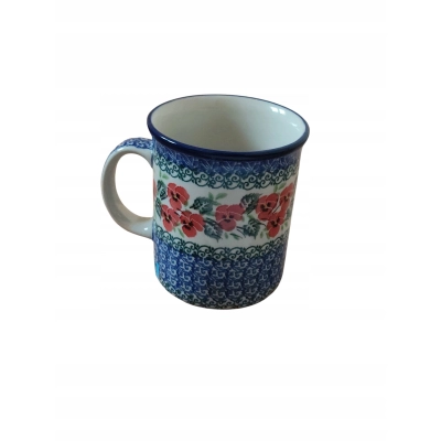 Kubek B13 Ceramika Bolesławiec 400 ml 2538