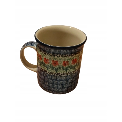 Kubek A37 Ceramika Artystyczna ceramika Bolesławiec 500ml 1916