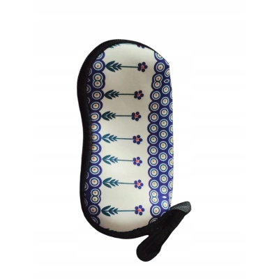 Pokrowiec na okulary wzór Bolesławiec kwiat c