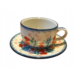 Filiżanka ze spodkiem 768 Ceramika Bolesławiec 3220