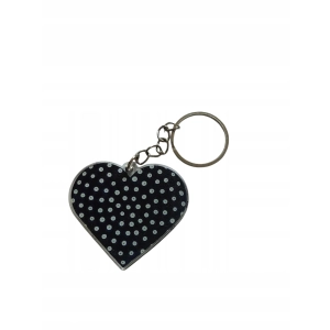 Brelok do kluczy serce 162 na wzór Bolesławiec 42