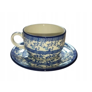 Filiżanka ze spodkiem 768 Ceramika Bolesławiec 1952