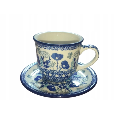 Filiżanka ze spodkiem 200ml B66 Ceramika Bolesławiec 2900