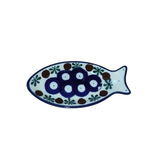 Podstawka rybka E28 Bolesławiec ceramika 41