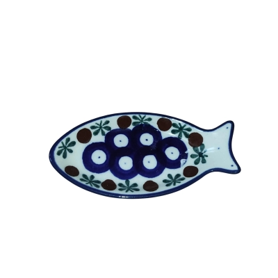 Podstawka rybka E28 Bolesławiec ceramika 41