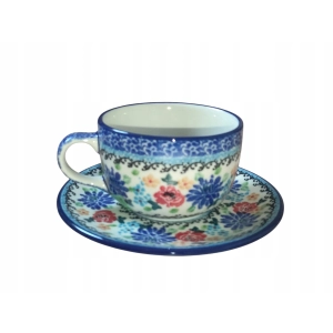 Filiżanka ze spodkiem 768 Ceramika Bolesławiec 3264/2