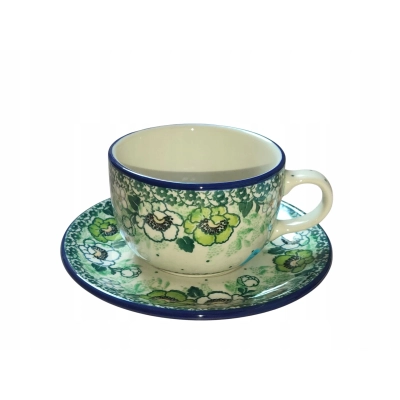 Filiżanka ze spodkiem 768 Ceramika Bolesławiec 2320/2