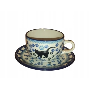 Filiżanka ze spodkiem 768 Ceramika Bolesławiec 1771