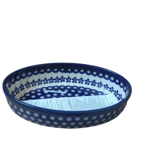 Półmisek Ceramika Bolesławiec 1896 16,7/23,2 cm 166A