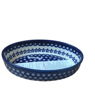 Półmisek Ceramika Bolesławiec 1896 16,7/23,2 cm 166A